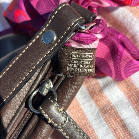 Coach Brown Leather Purse - Picture 4 of 5